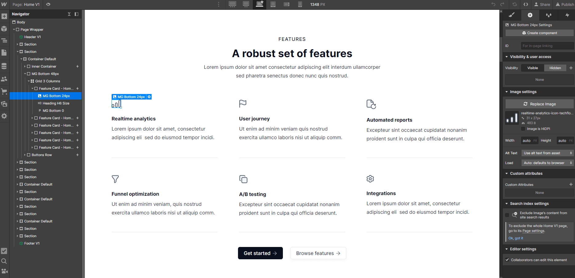Graphics and Icons - Techflow X Webflow Template